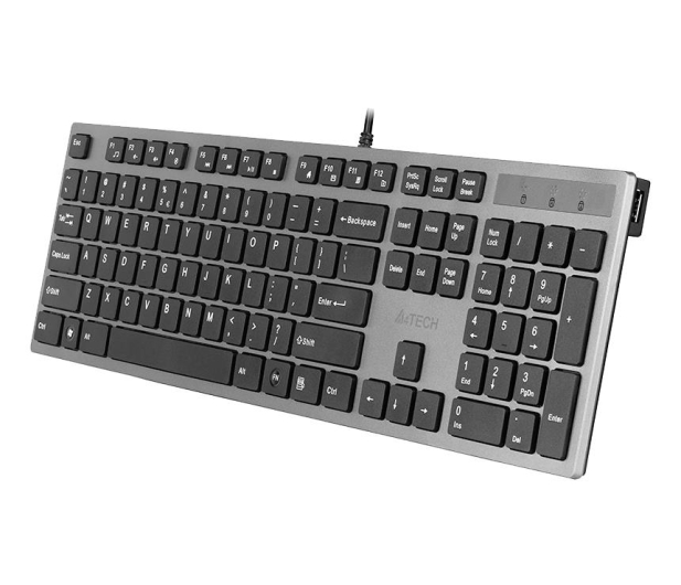 A4Tech KV-300H Slim szaro-czarna USB - 58539 - zdjęcie 4